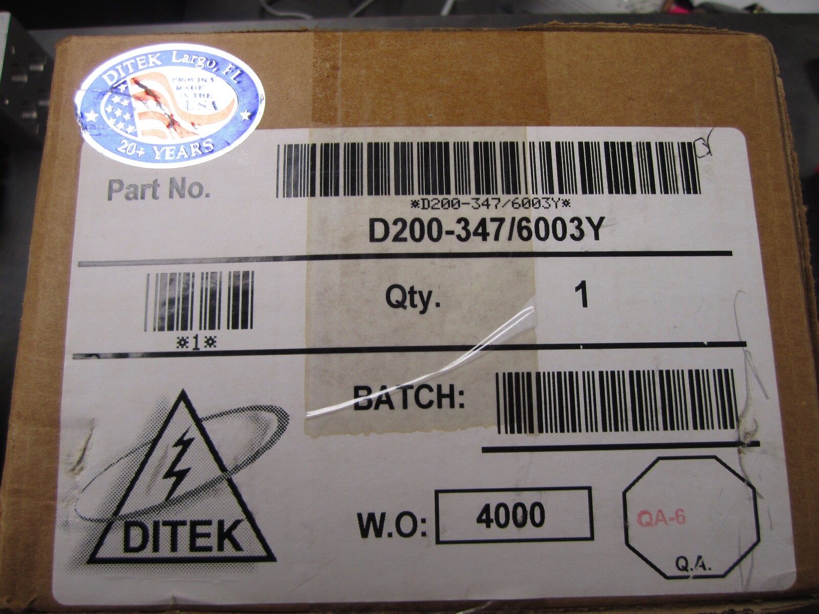 NEW DITEK D200-347/6003Y SURGE PROTECTOR