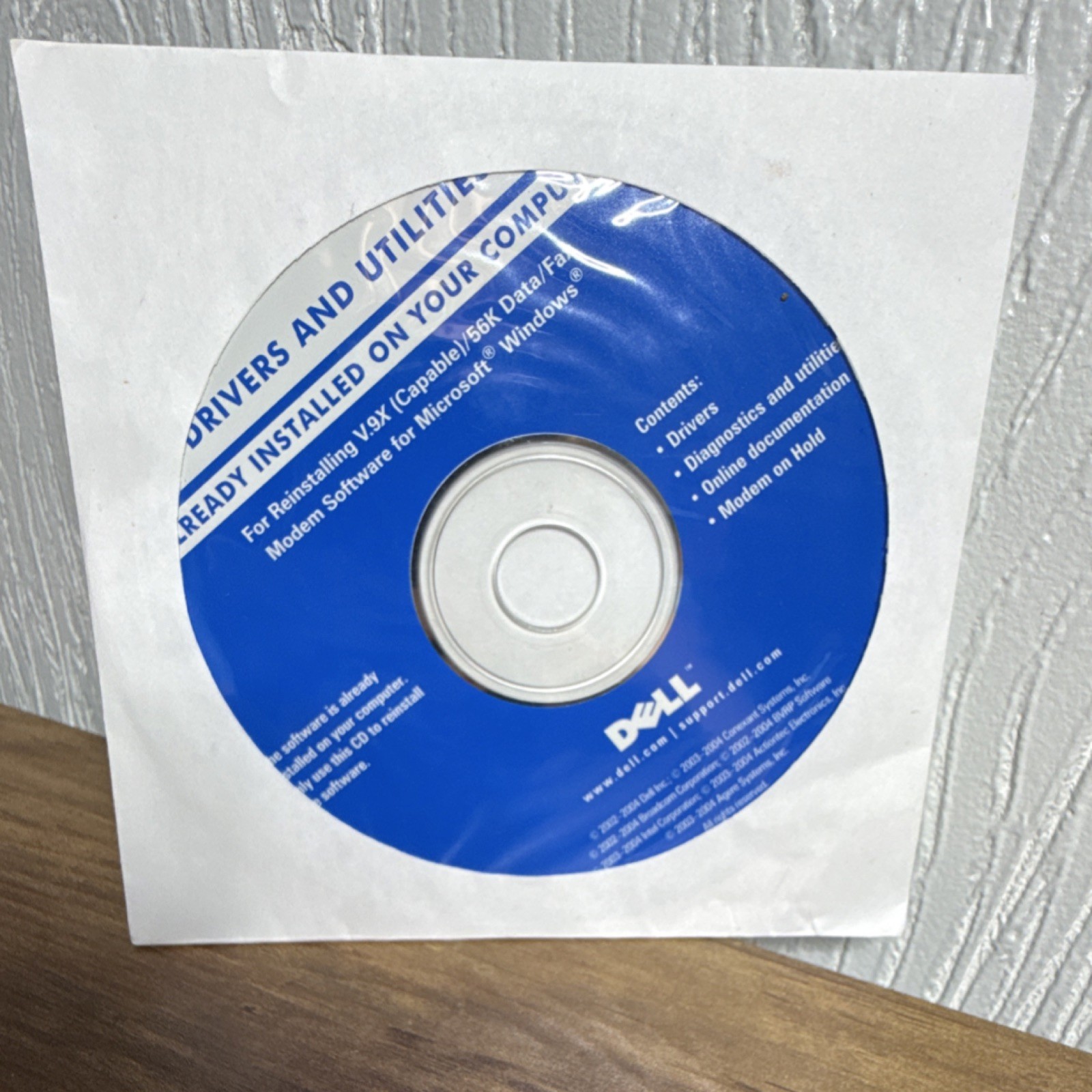 Dell Drivers & Utilities, Sonic RecordNow Application CDs Microsoft Windows