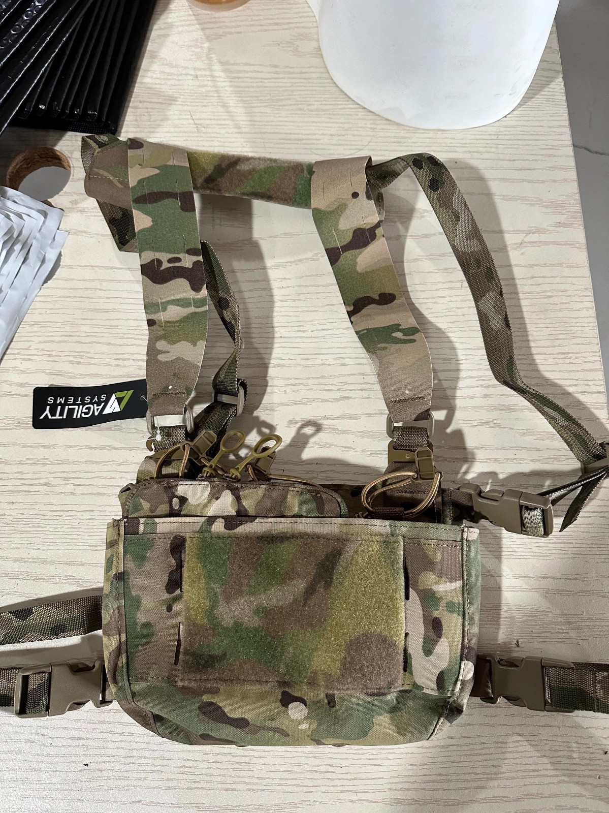 Outdoor Sports FEREEO Style Vest DOPE Chest Hanging Mini Combination MC