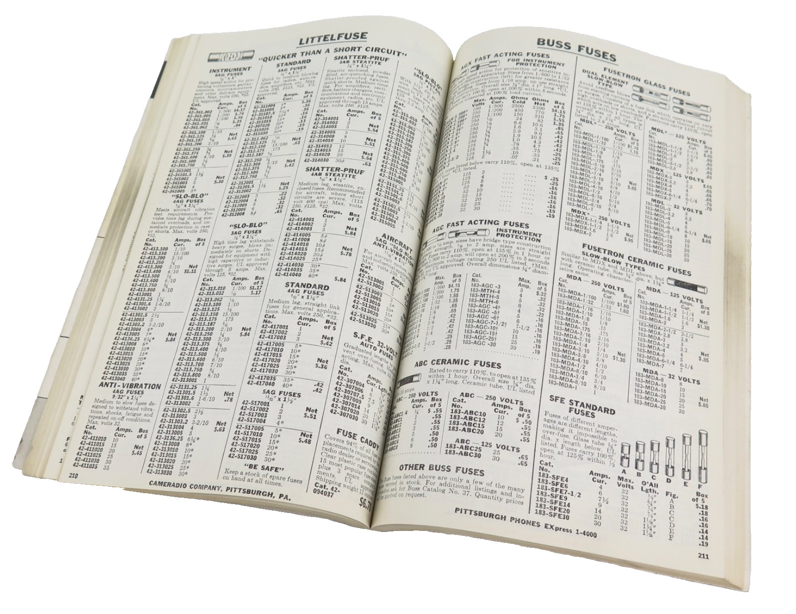 Vintage 1961 Cameradio "Everything Electronic" Catalog