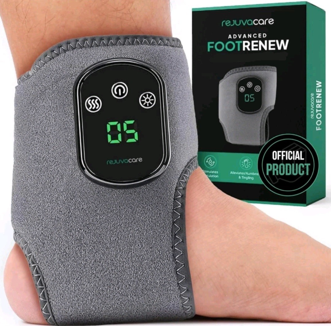 Rejuvacare Foot Renew Triple Method Foot & Ankle Massager  NEW SHIPS FREE