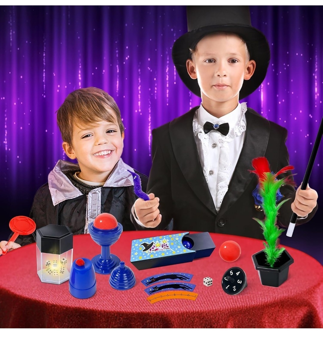 60+ Magic Tricks Kit for Kids