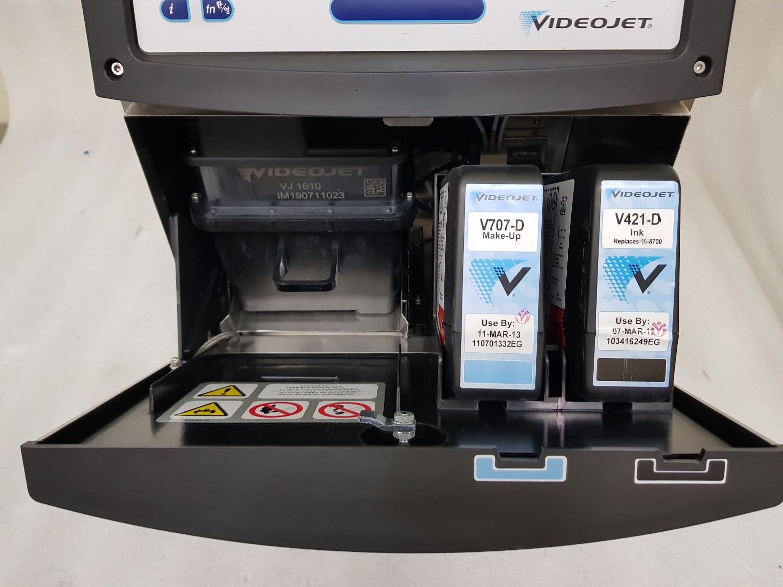 VIDEOJET INDUSTRIAL INKJET PRINTER MODEL 1610