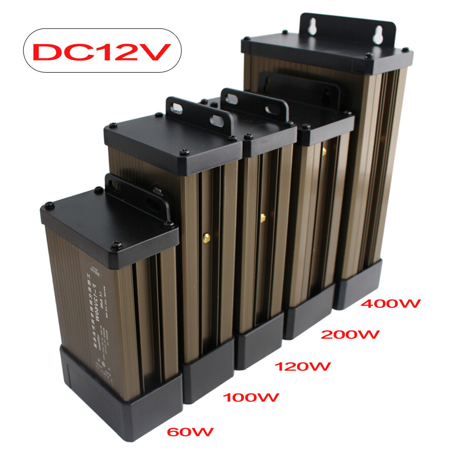 220V LED Driver Lighting Transformers 12V 24V Power Supply Outdoor Rainproof