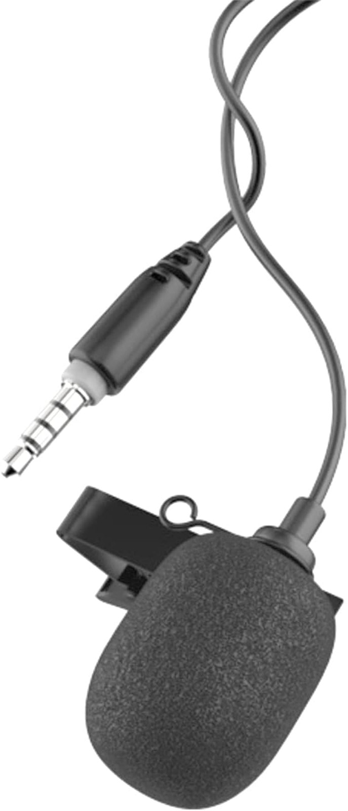3pcs Lavalier Microphone Metal Tie Clips with 3pcs Lapel Mic Windscree...