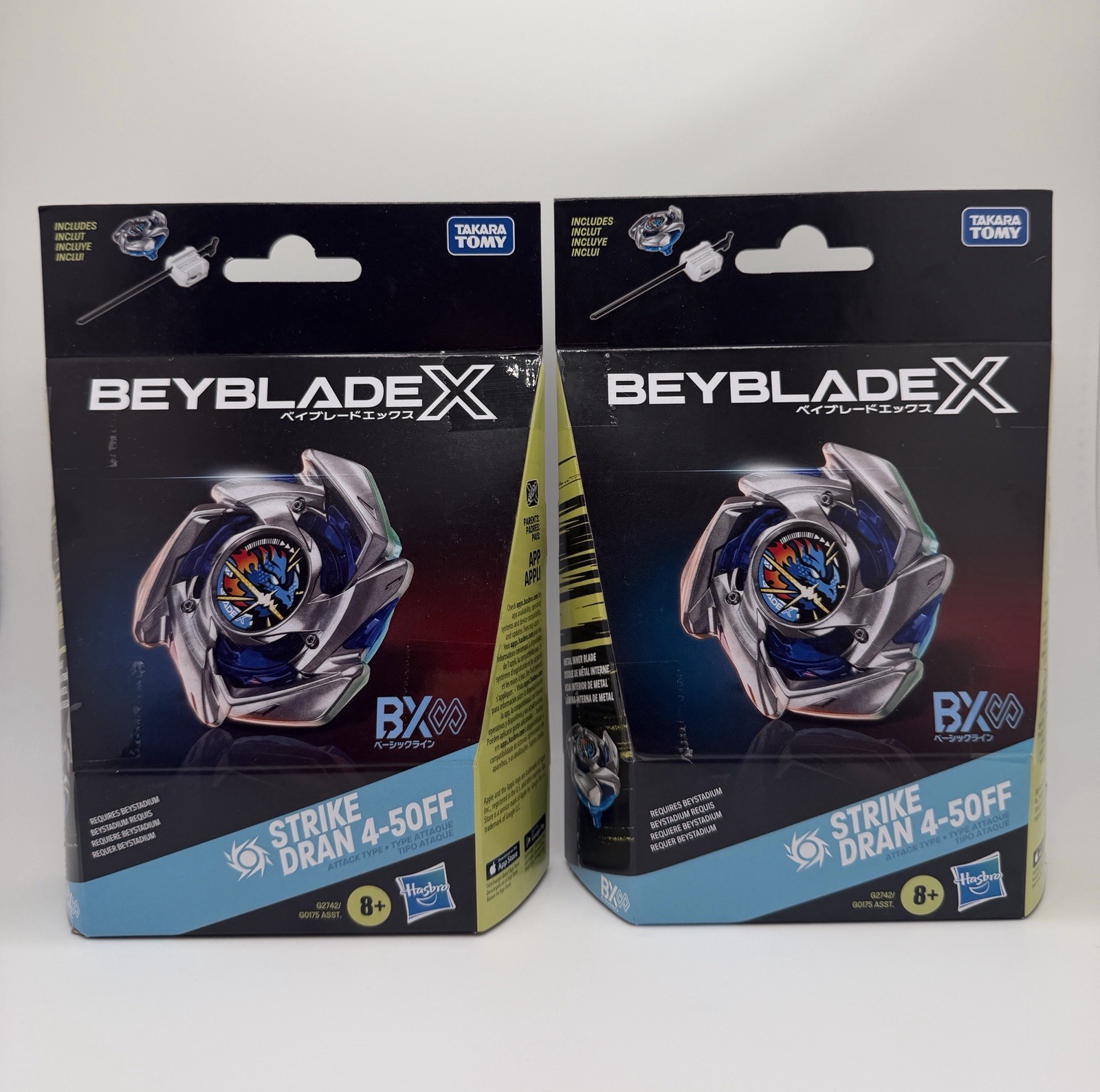 Beyblade X Strike Dran 4-50FF BX Infinity - In Hand - Lot Of 2 - 🔥