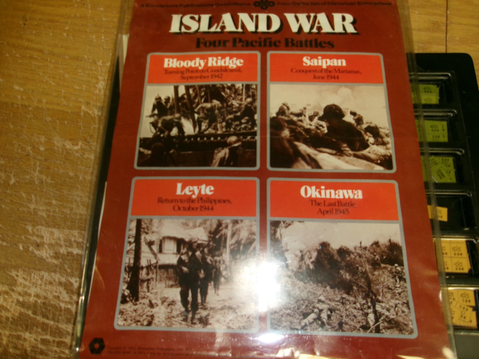 Island War - AH/SPI/ASL - Punched
