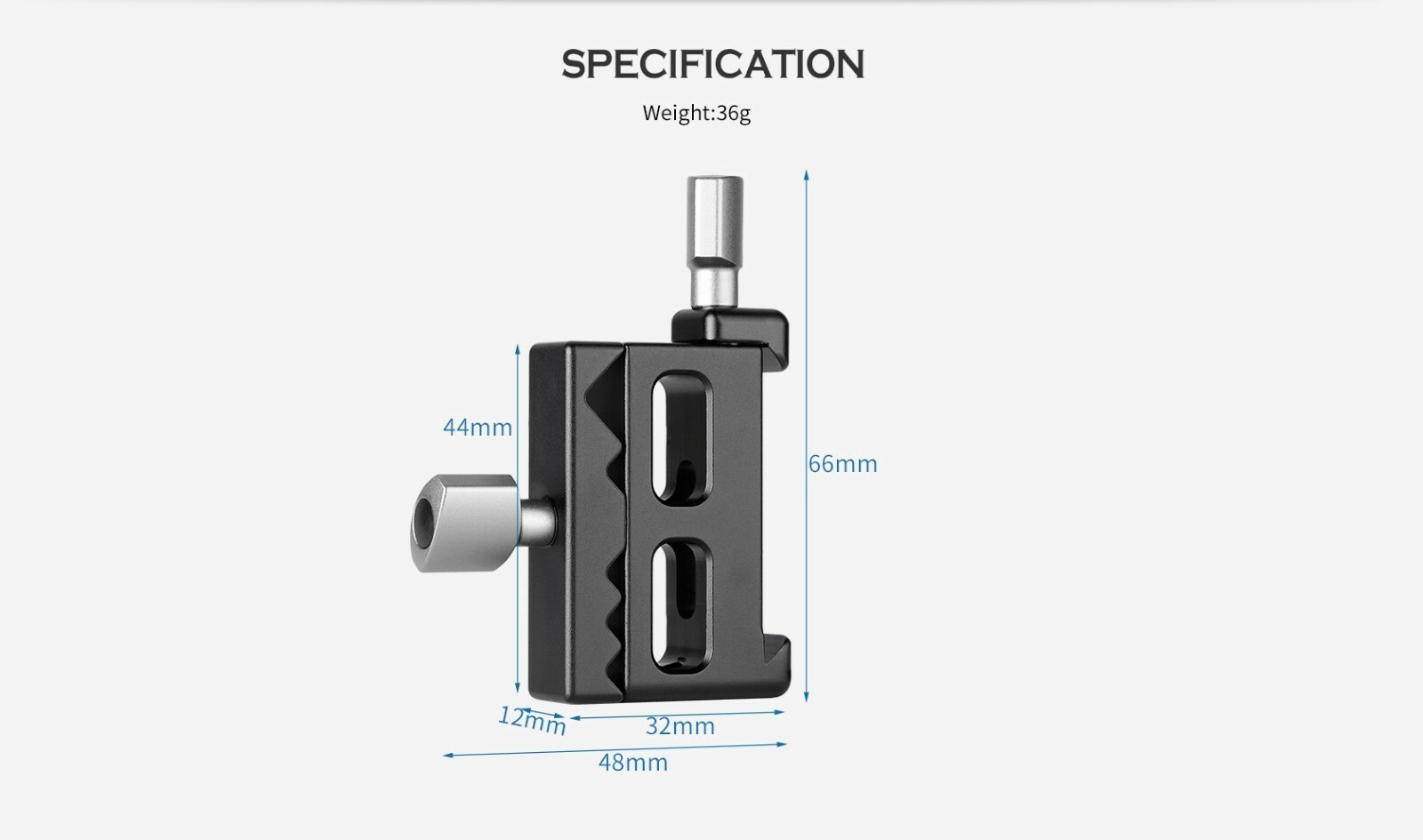 LEOFOTO DA-1 Cable Anchor for Arca Compatible L Plates