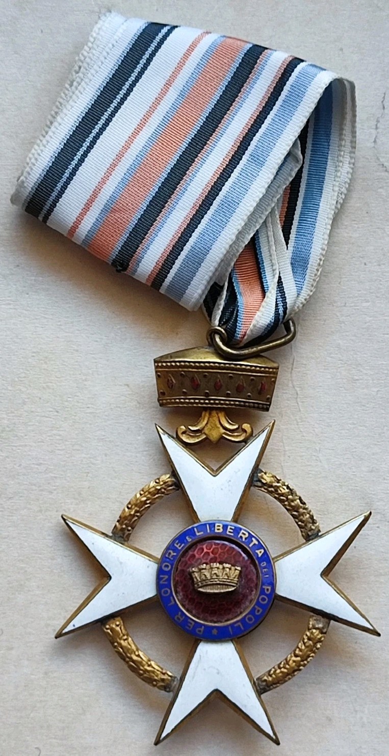 EXHIBITION MEDAL PRIZE FOR HONOR TO THE FREEDOM OF PEOPLES DECORATION