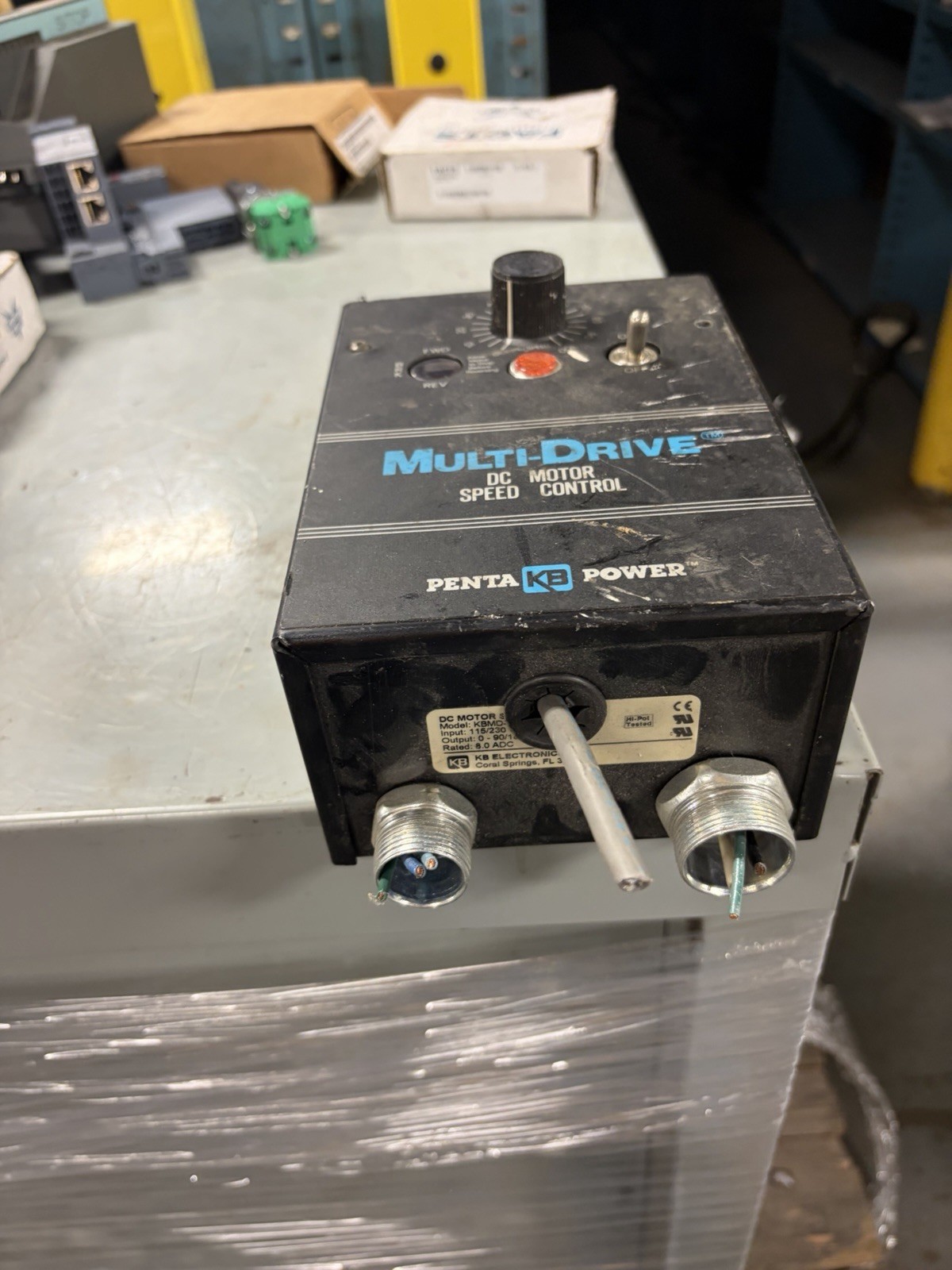 KB ELECTRONICS KBMD-240D DC MOTOR CONTROL USED