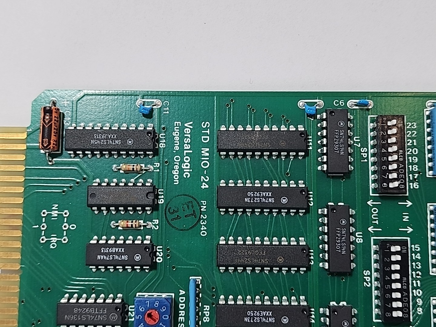 VersaLogic STD MIO-24 PN:2340 Circuit Board