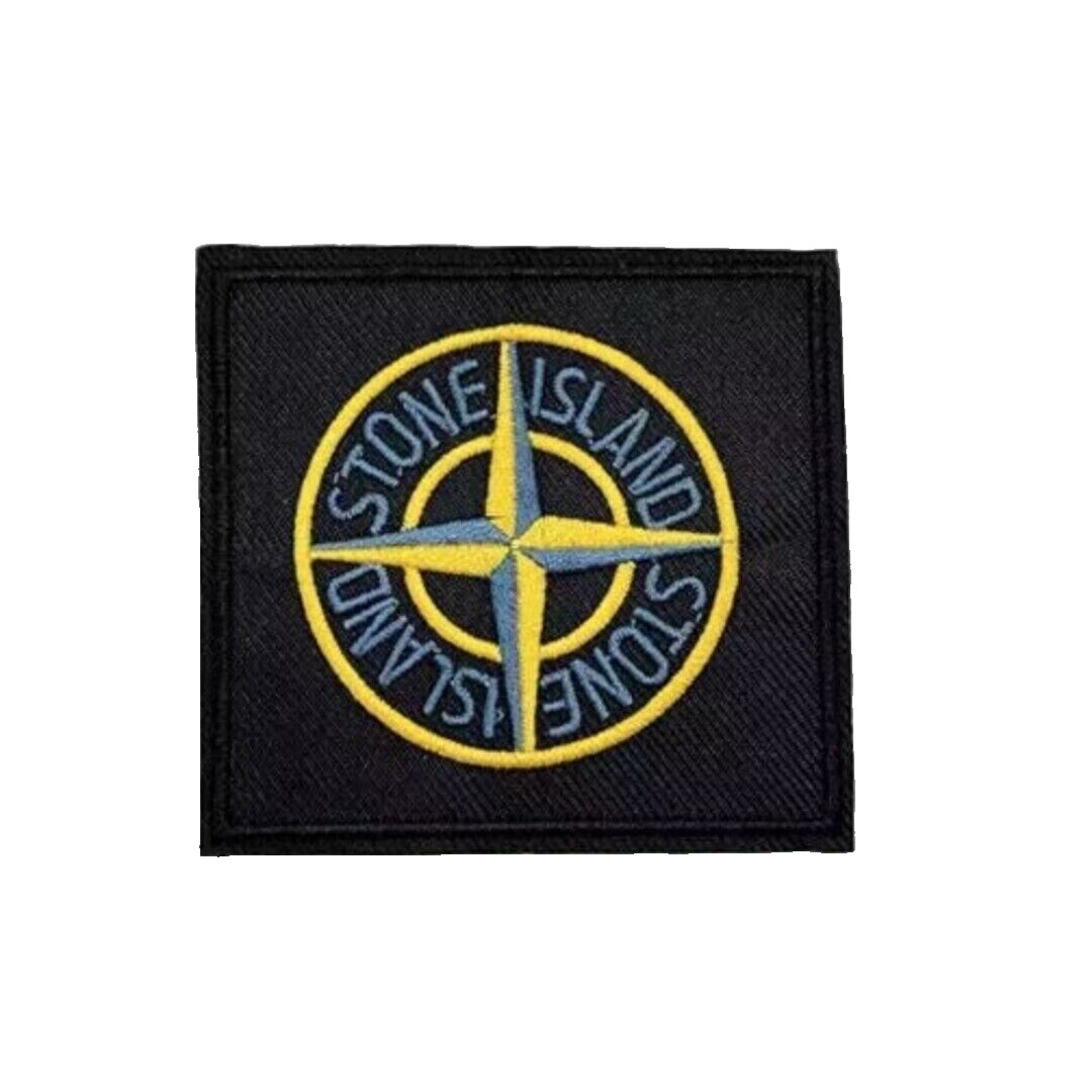 STONE ISLAND IRON-ON EMBROIDERED MINI PATCH...NOT EASILY FOUND...