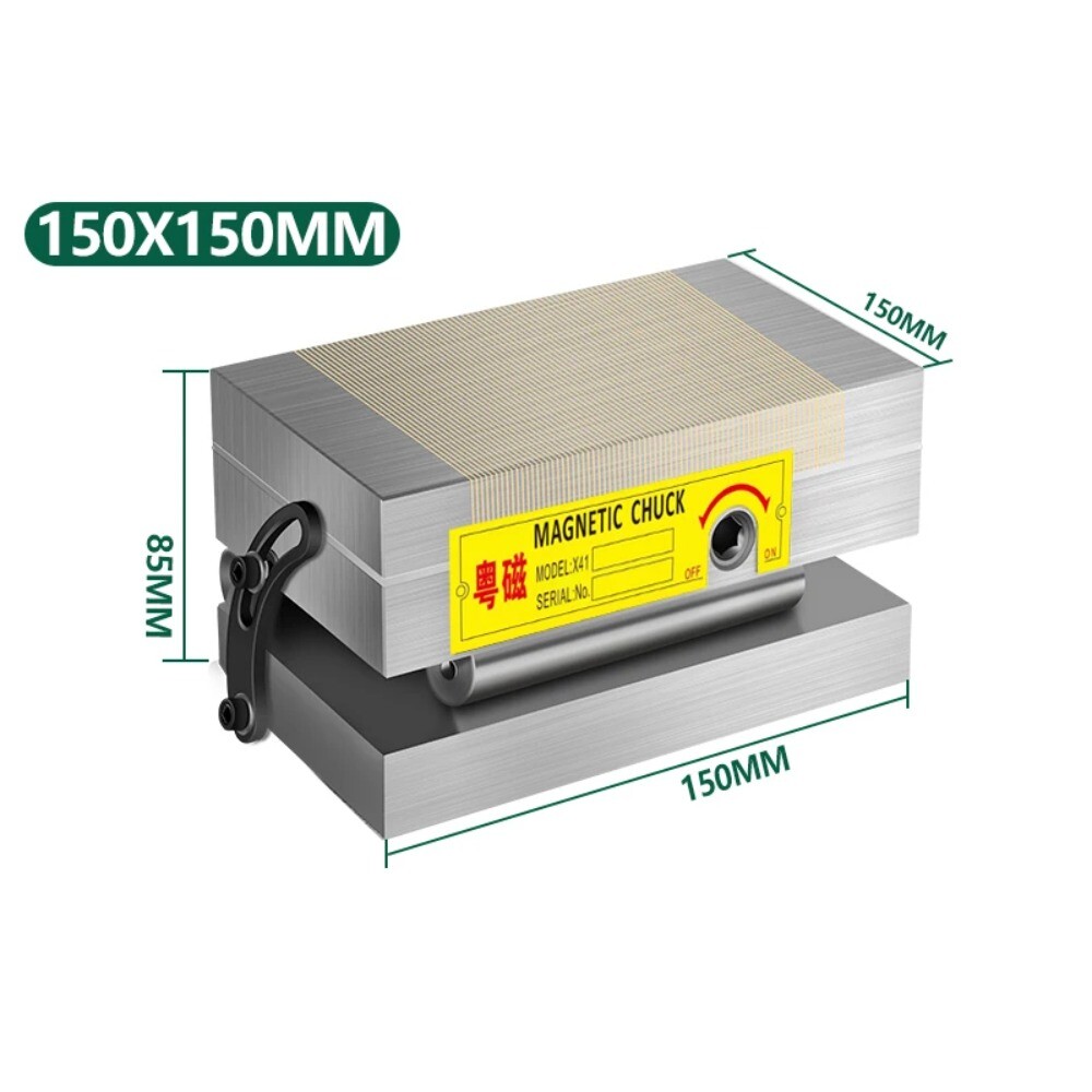 Sine Tilt Magnetic Table Rotary Tilt Angle Permanent Magnet Suction Cups