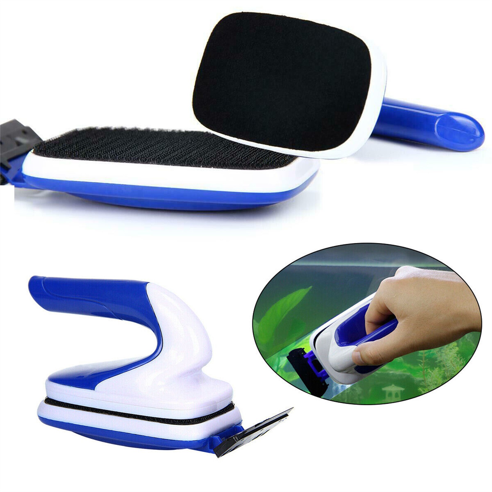 New Algae Scraper Cleaner Floating Magnetic Brush Aquarium Cleaning Tool