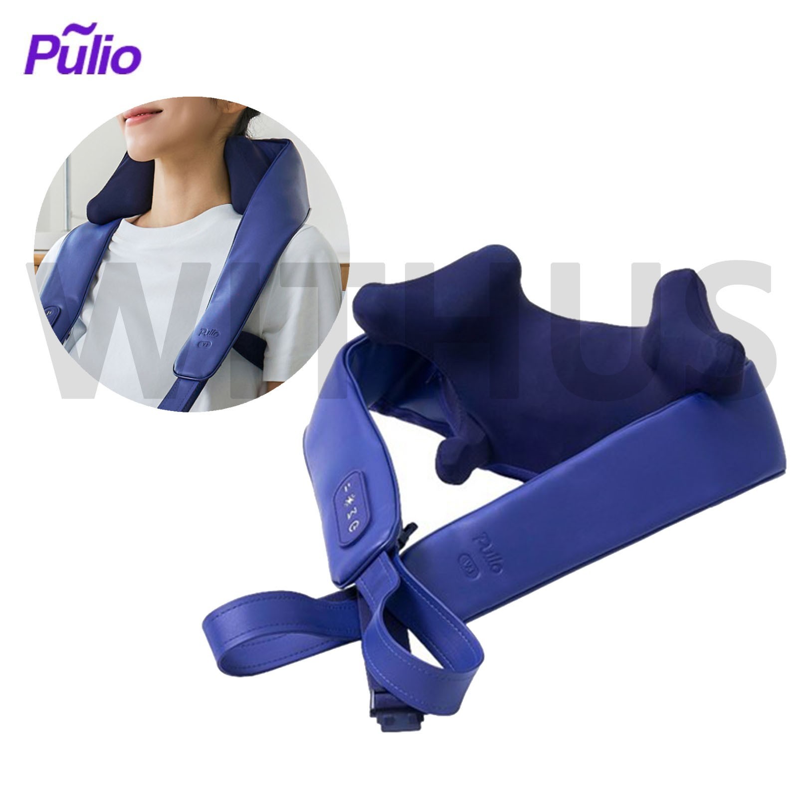 Pulio V3 Neck Shoulder Massager With Deep 4D Kneading Massage Machine=