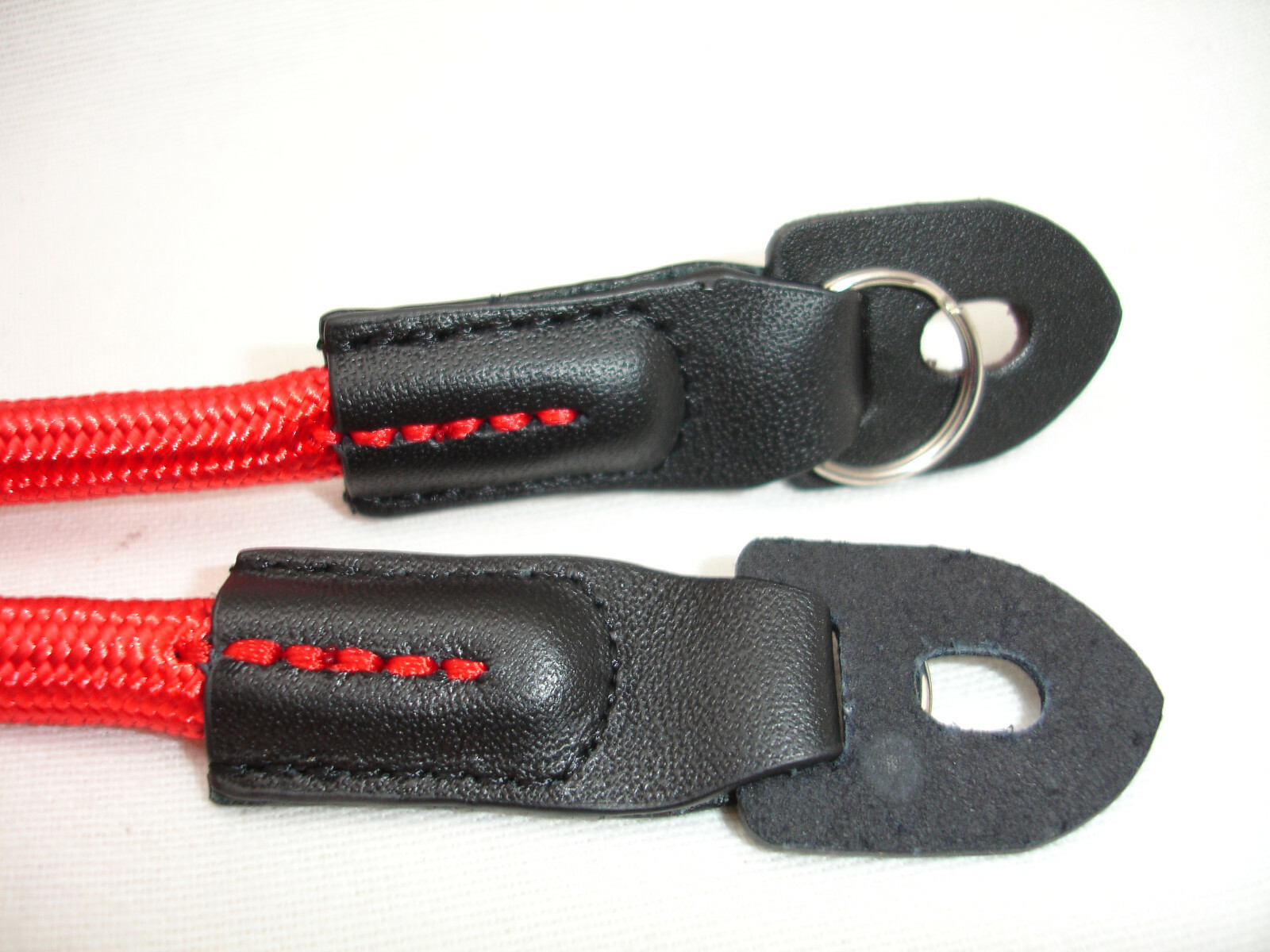 ROPE camera neck strap , with lug rings , RED, Shoulder Sling Strap