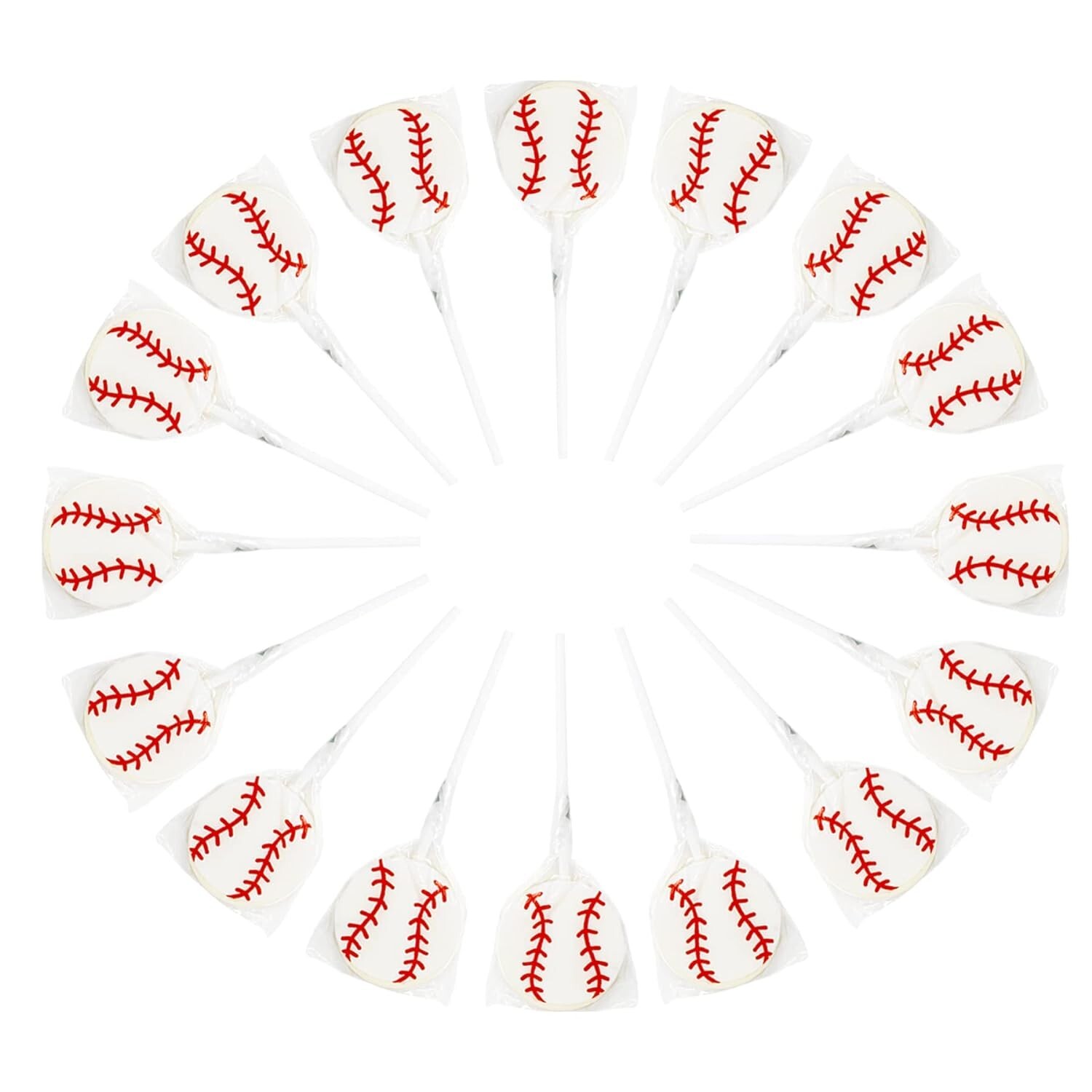 Baseball Lollipops Suckers Sports Pops , Sports Event or Baseball Party