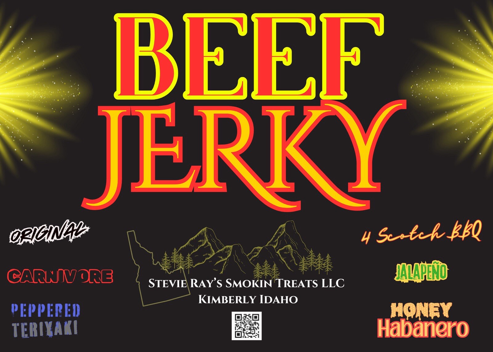 Peppered Teriyaki Beef Jerky