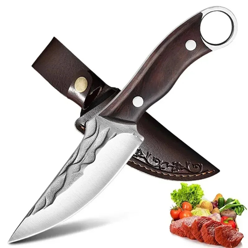 1PC 8.3-inch sharp boning knife, stainless steel multi-purpose kitchen knife, ca