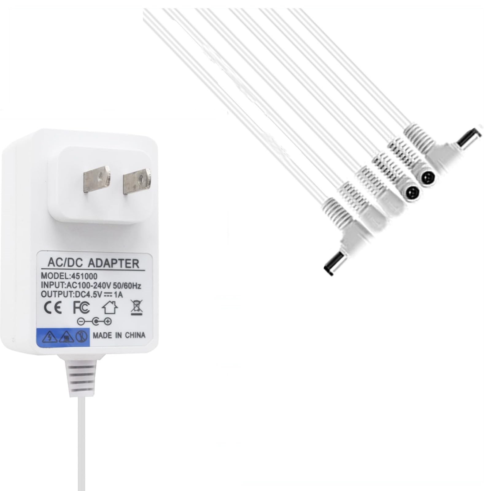 MSZLZTD AC/DC 4.5V Power Adapter Compatible with Lemax Lighted White