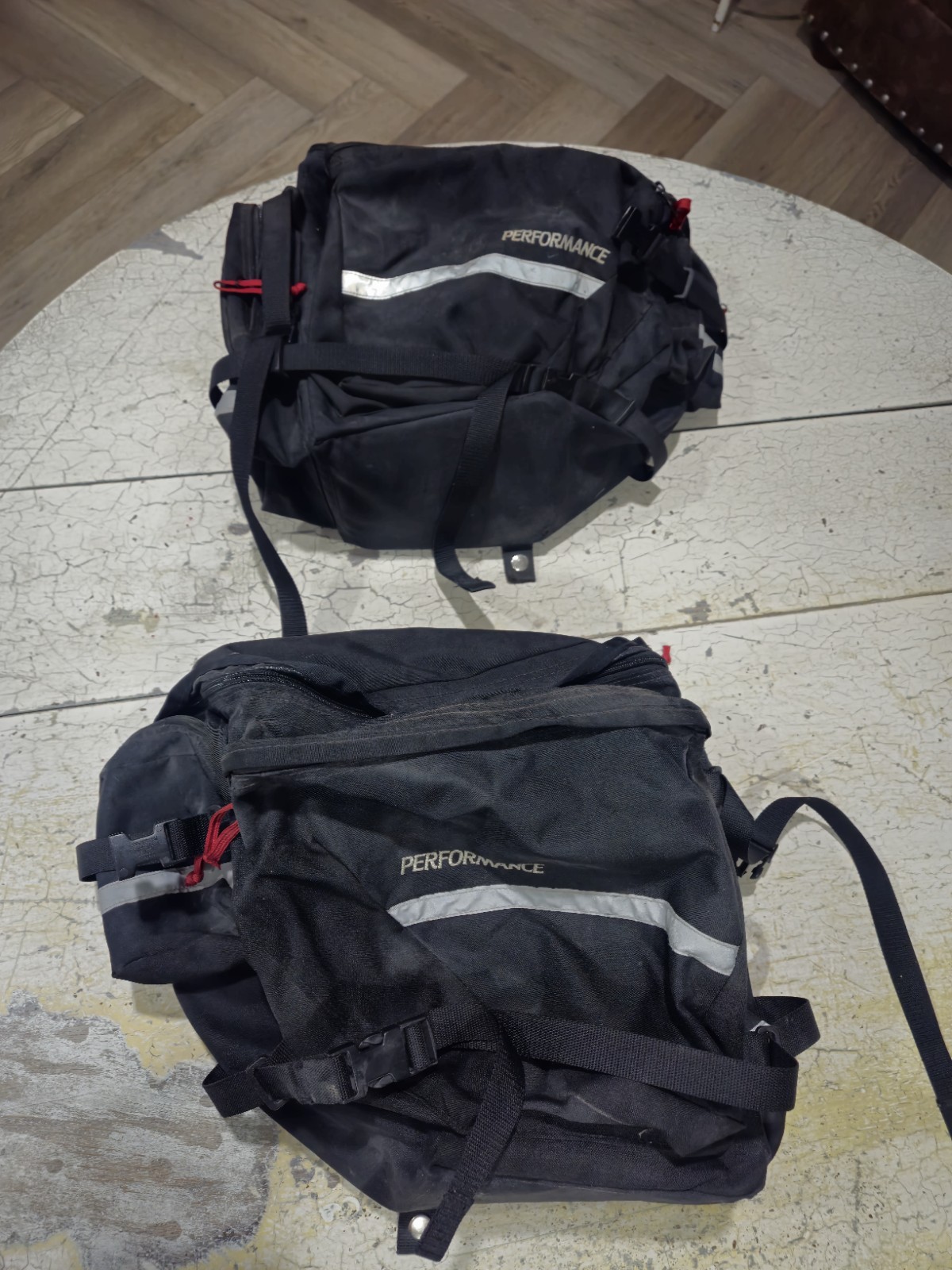 Performance Cycling Saddle Bags Black Size L