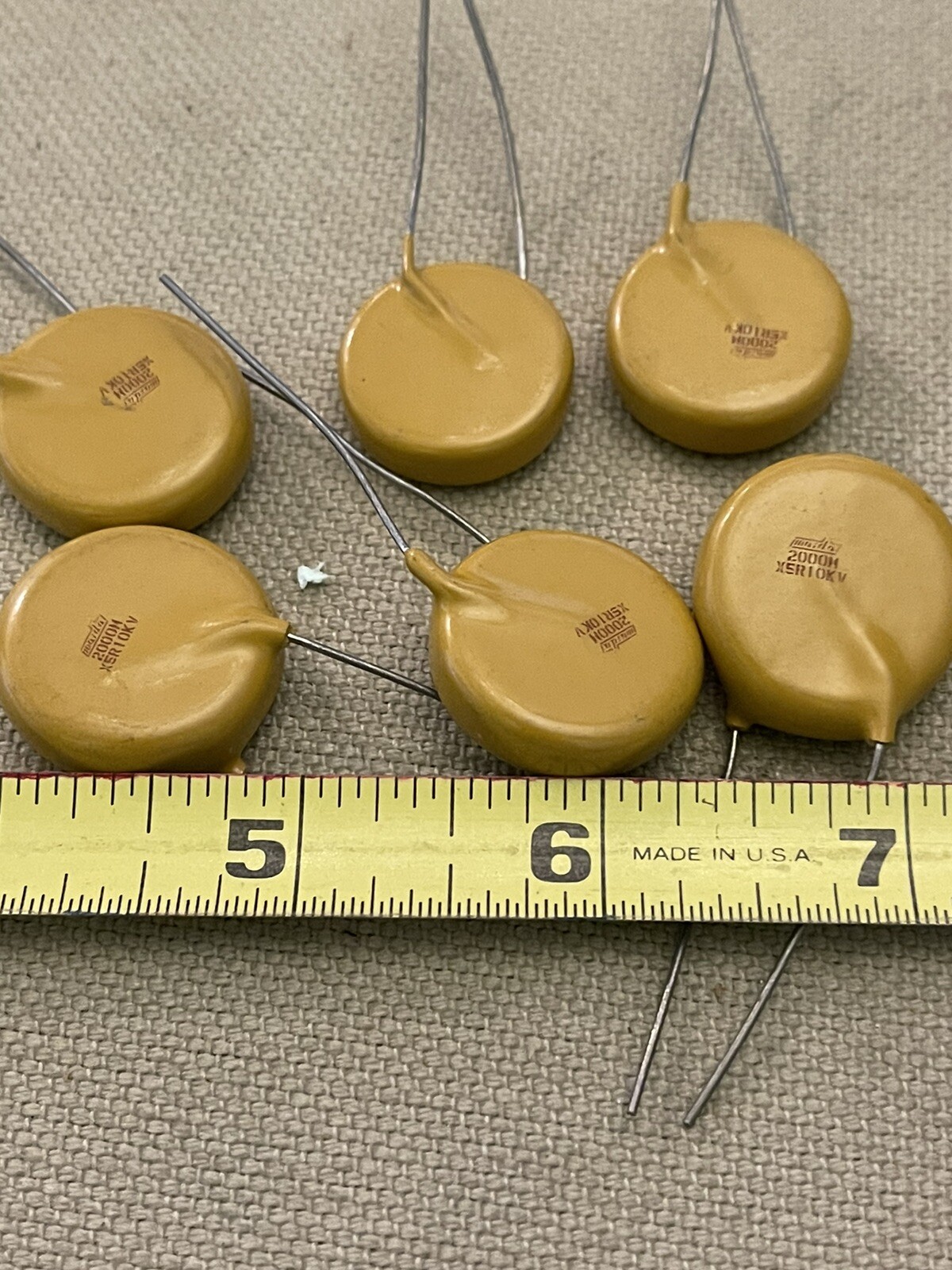 ceramic capacitor 2000 pf 2nf 10kv (6pcs)maidal