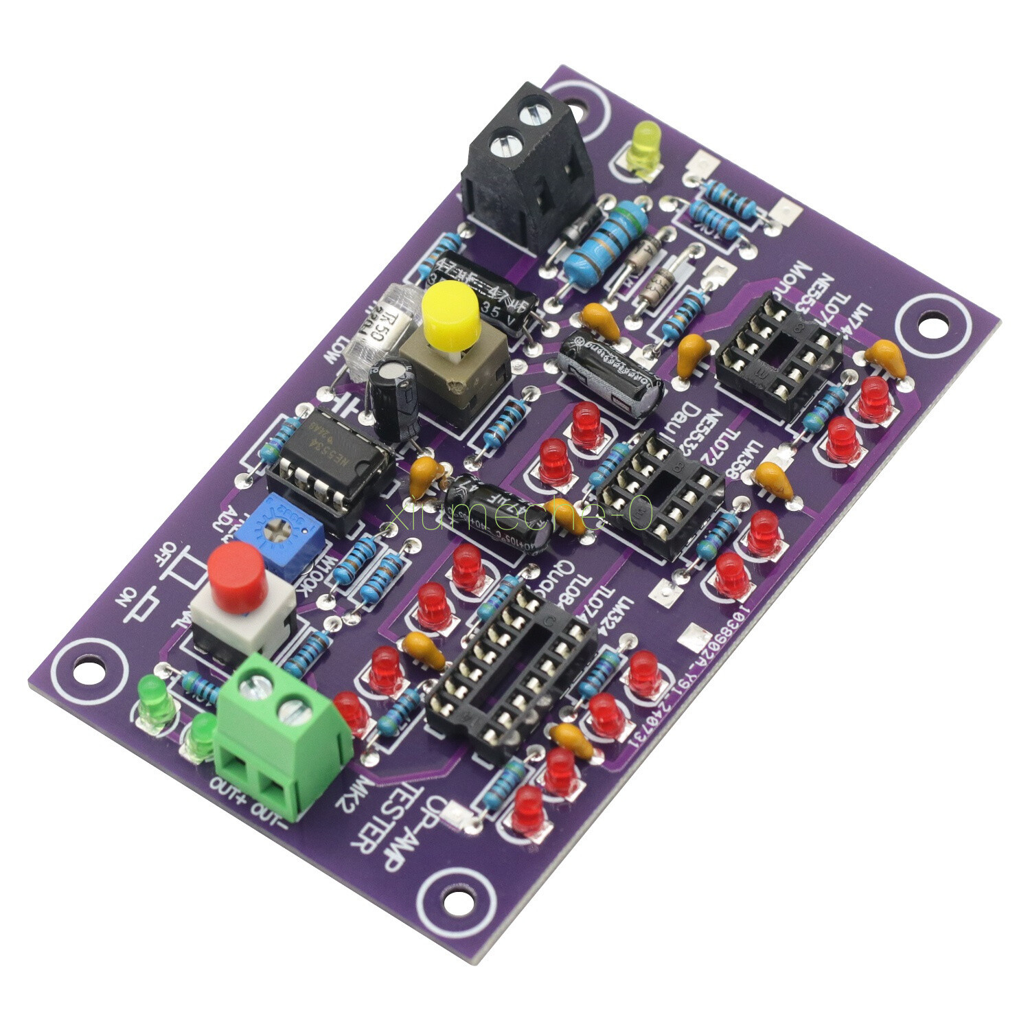 T2 Op Amps Op Amps Test Board Single Op Amps Dual / Quad Op Amps 200KHZ 10HZ