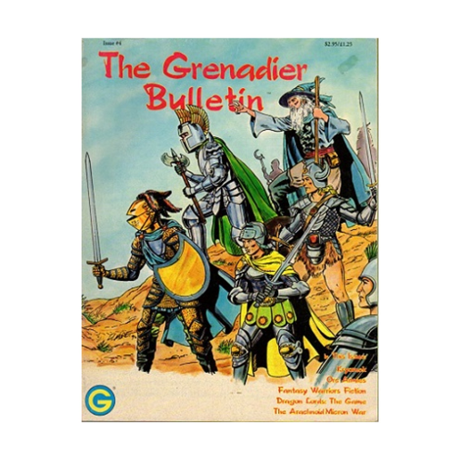 Grenadier Fantasy RPG Grenadier Bulletin #4 Mag VG