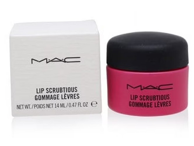 MAC LIP SCRUPTIOUS SCRUB GOMMAGE LEVRES .47 OZ / 14 ML FULL SIZE NIB