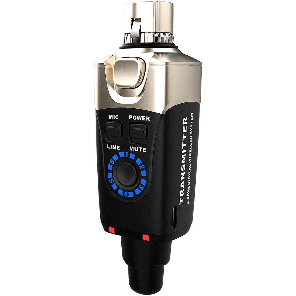 Xvive U3T XLR Plugon Wireless Transmitter for U3 System Black Refurbished