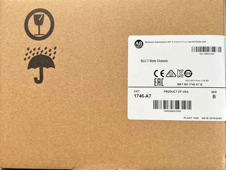 Real US Stock 1pc New and Sealed Allen-Bradley 1746-A7 Free Ship + Warranty