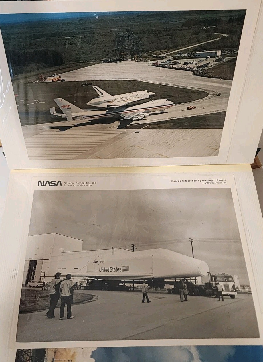 NASA Space Shuttle Crew Photos lot– 78 Official 8x10 Prints –STS Missions Album