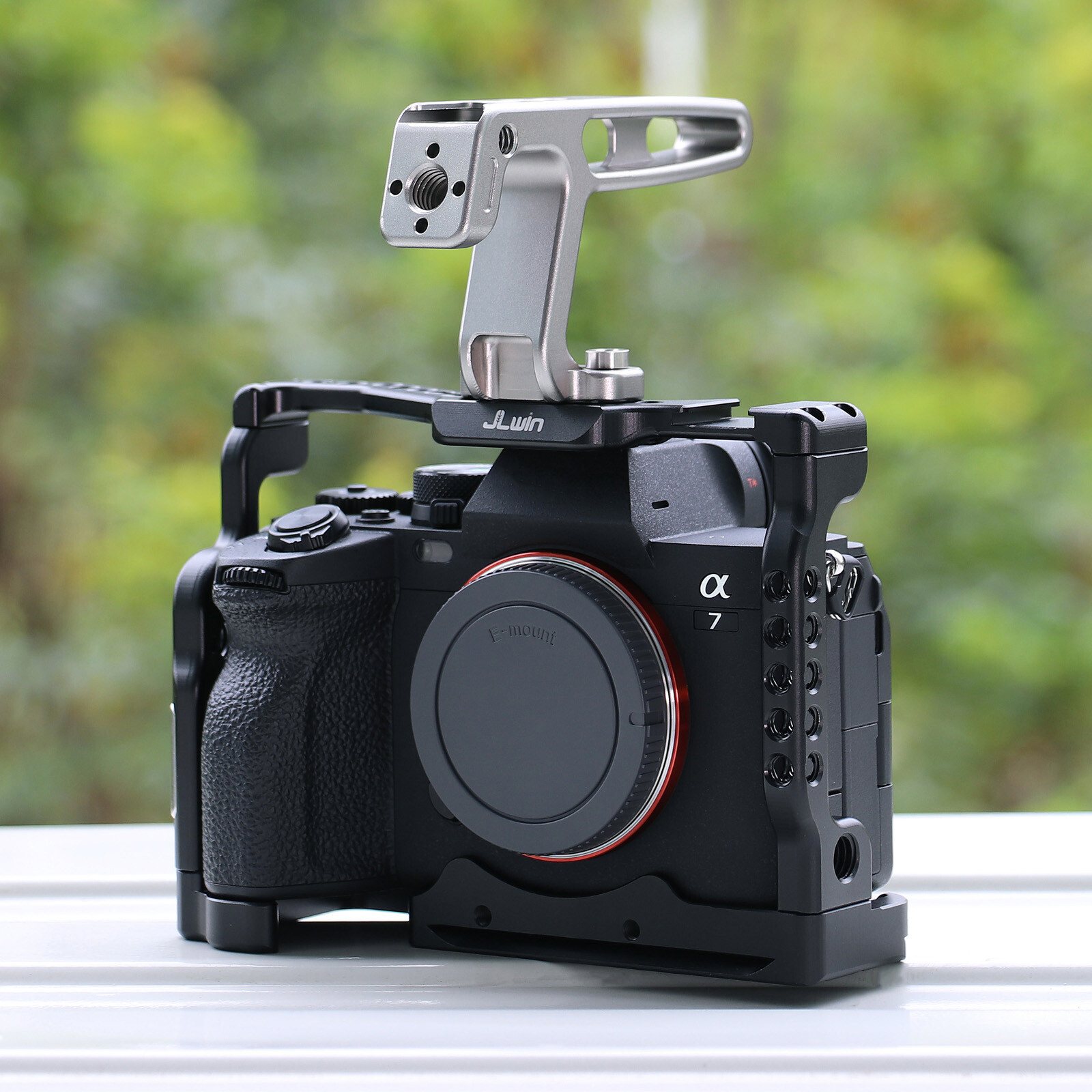 US Mini Top Handle Grip 1/4"-20 Screw Mount Lock for DSLR Mirrorless Camera Cage