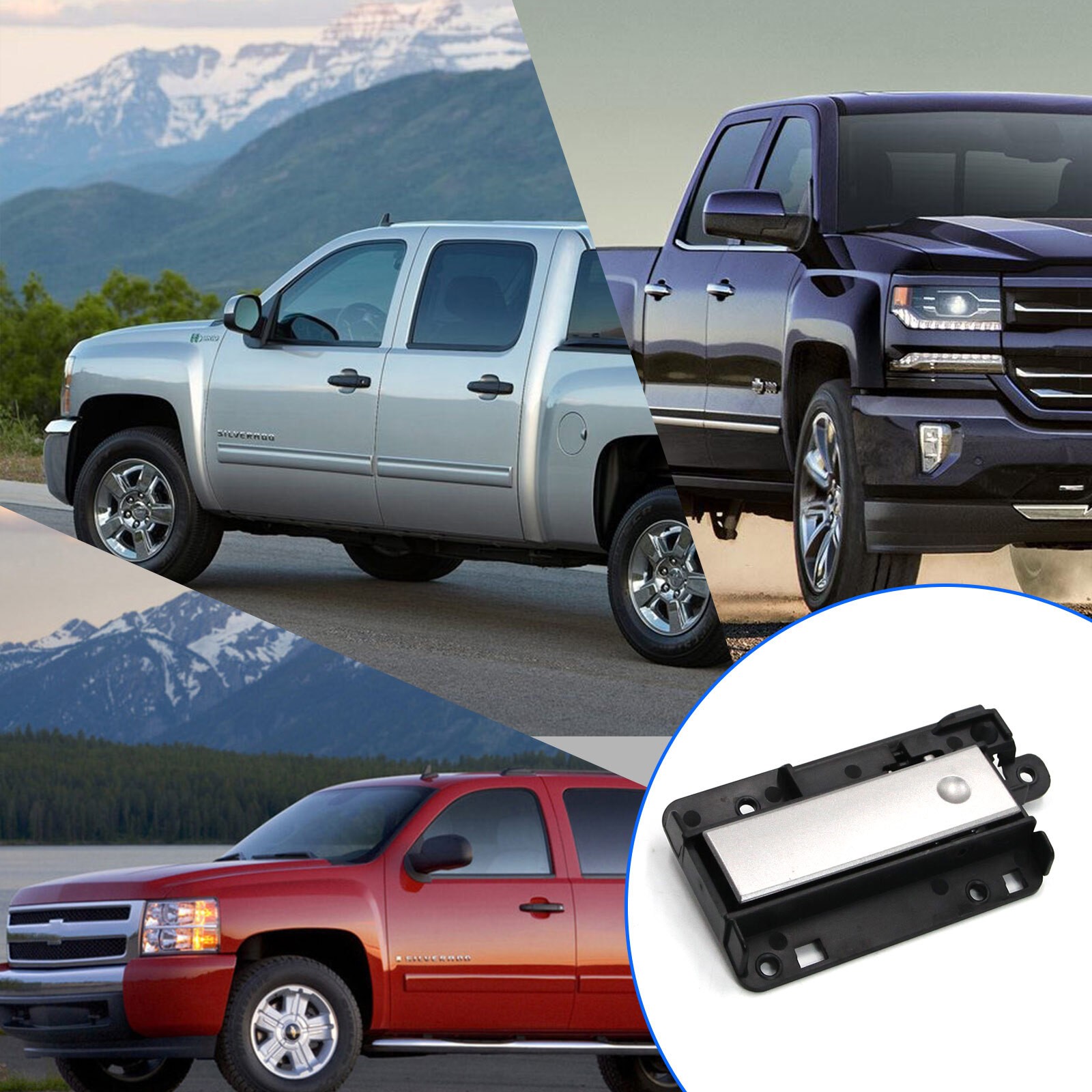 Upper Compartment Glove Box Latch Handle For Chevy 07-13 GMC Silverado Sierra