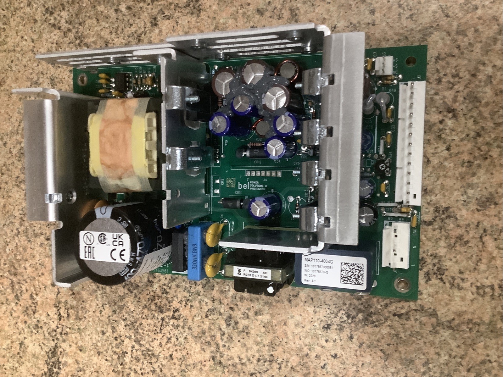 BEL AC-DC Power Supply MAP110 Series p/n MAP110-4004G NEW