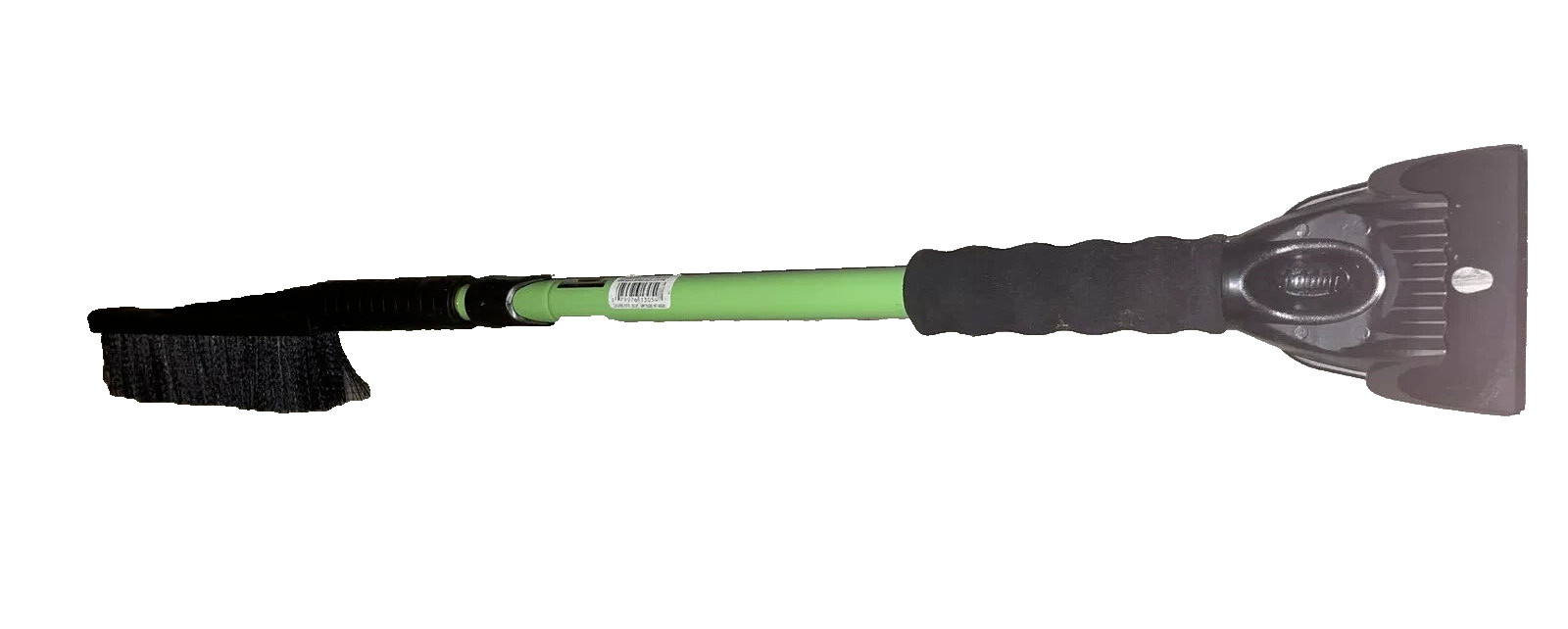 Hopkins Sub-Zero 13054 Twist-Lock Ice Chisel Telescopic Snow Brush, 42" - GREEN