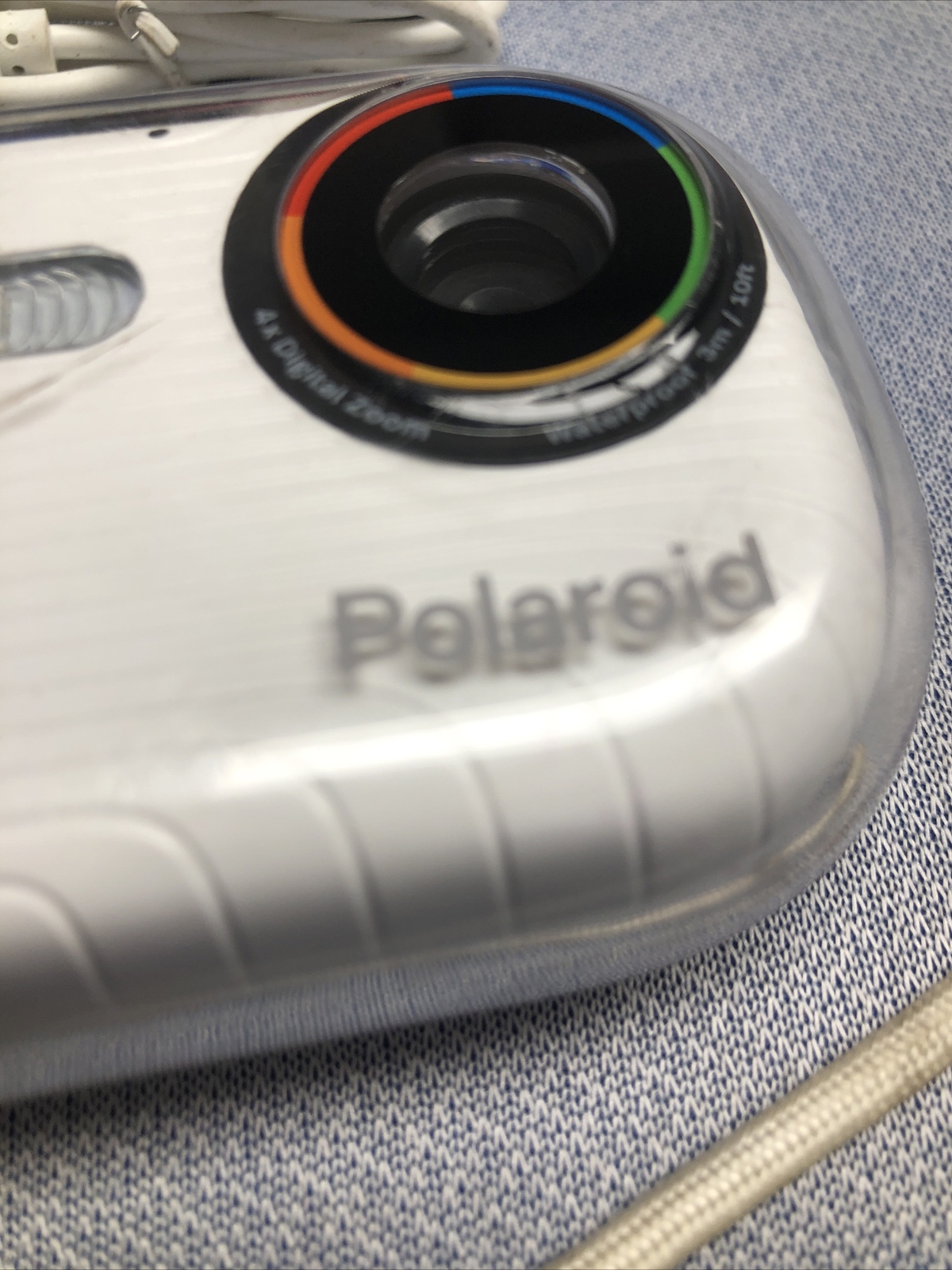 WORKING Polaroid Wave Underwater Camera HD Video Recording /USED