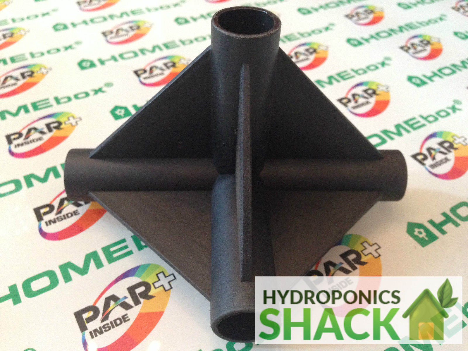Homebox Grow Tent Replacement 4 Way Corner Connector Tee Joint w/ 16 MM Poles