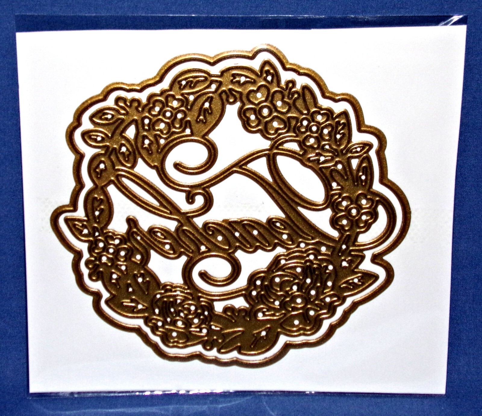 Anna Griffin Floral Sentiment Dies Teacher w/ Flowers Design & Shadow Die AllNew