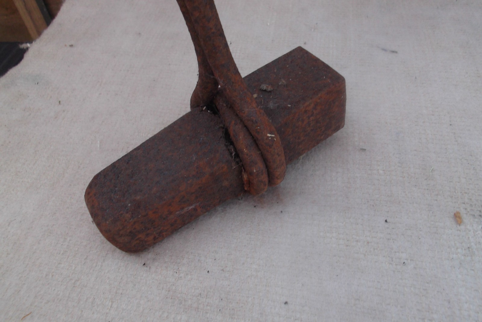 VINTAGE BLACKSMITHS, METALWORKING TOOL - Approx. 4lbs.