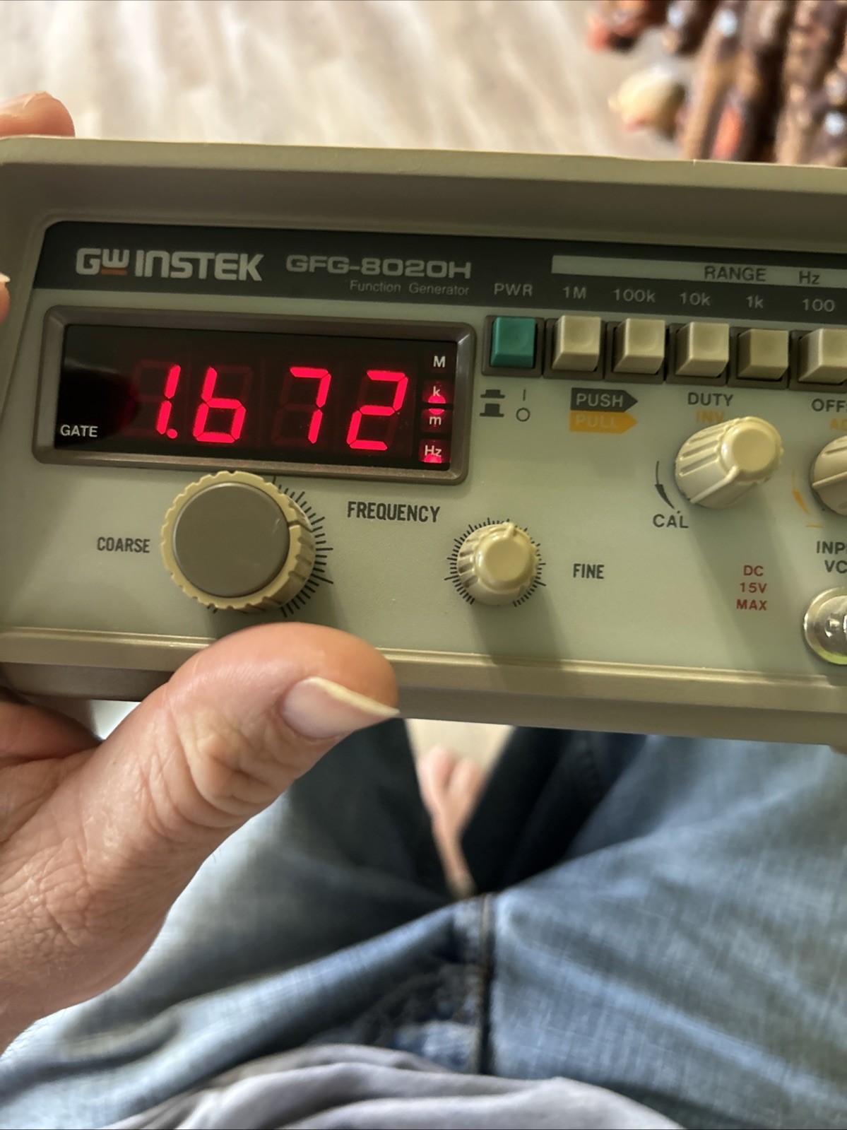 GW Instek GFG-8020H 2Mhz Function Generator