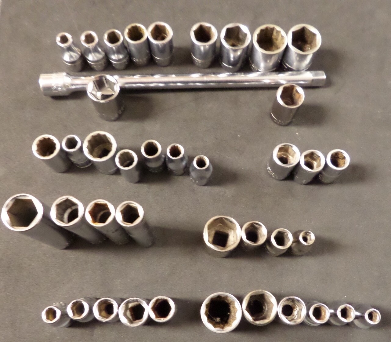 Craftsman 1/4" Drive SAE & Metric -G- -G2- Inv -V- -VV- -EE- -PICK Your Sockets