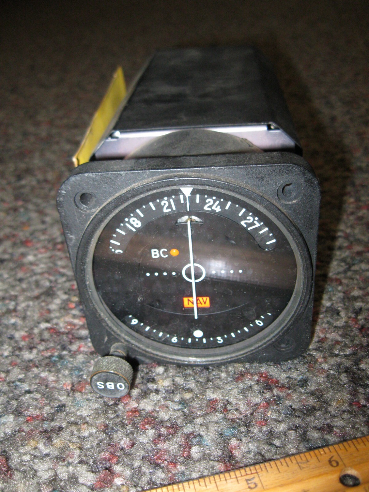 IN-385A Converter Indicator-ARC  46860-1000 with yellow tag tagged in 1980