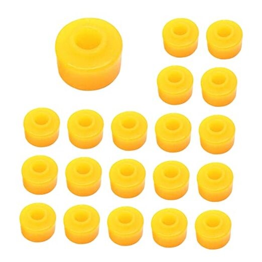 Shock Bushings 20Pcs, 11mmx27mmx19mm Vehicle Car Rubber Bushing Damper
