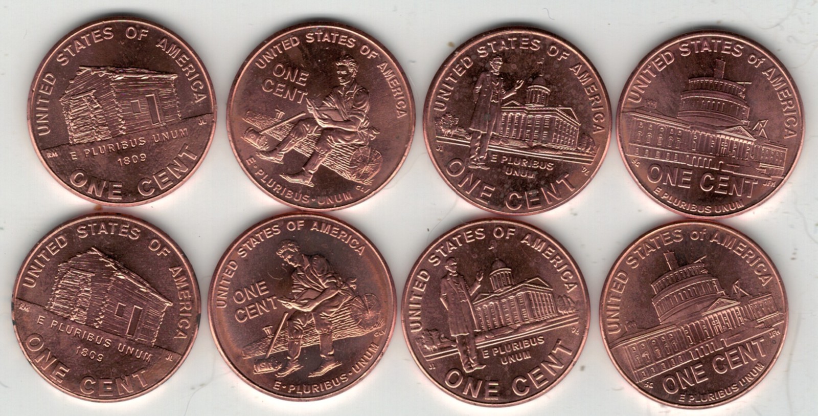 Complete 2009 Lincoln Presidential Series P and D All BU #2 !!!Free Shipping!!!