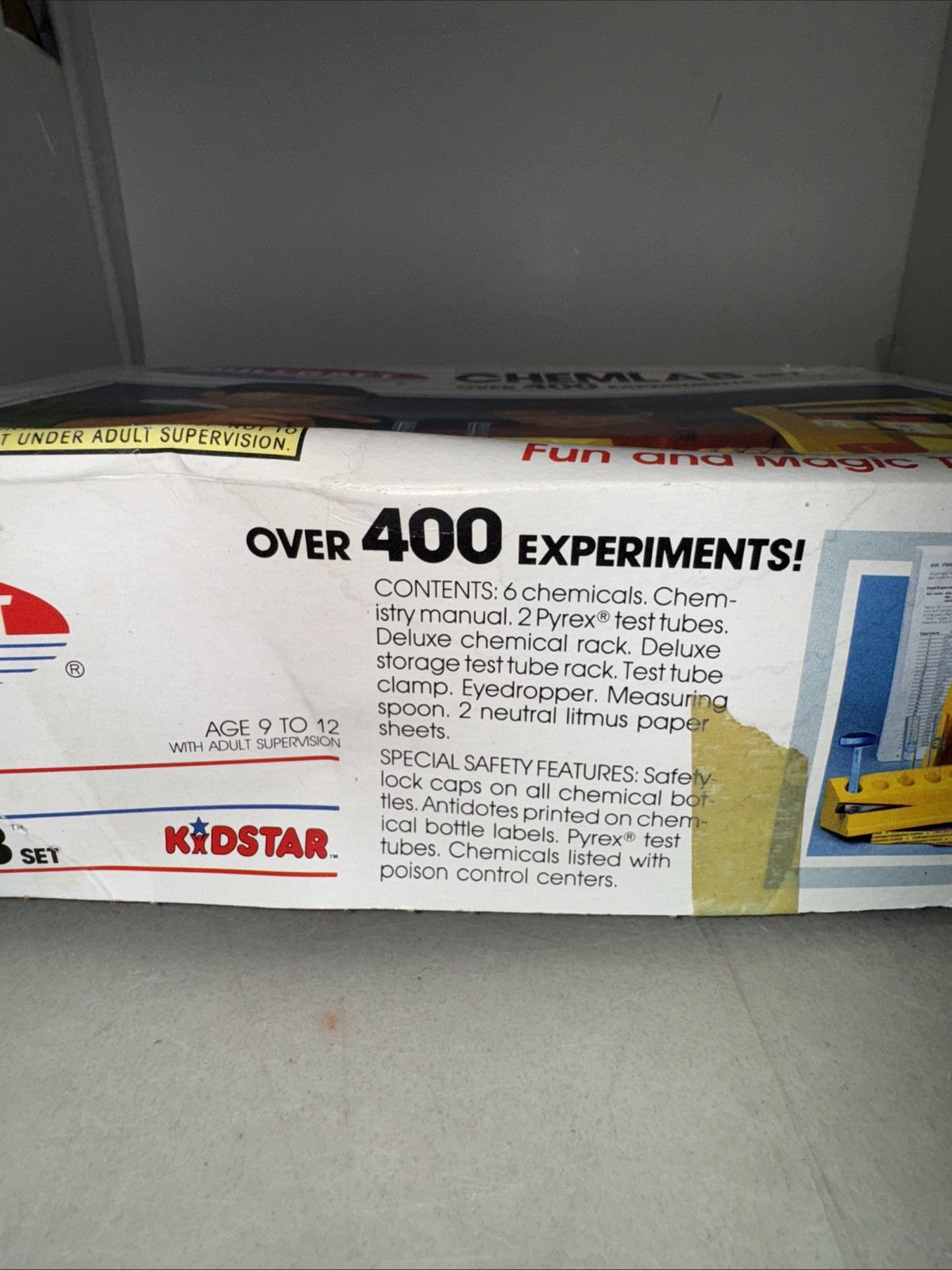 Skilcraft Chemlab Set Over 400 Experiments 1987