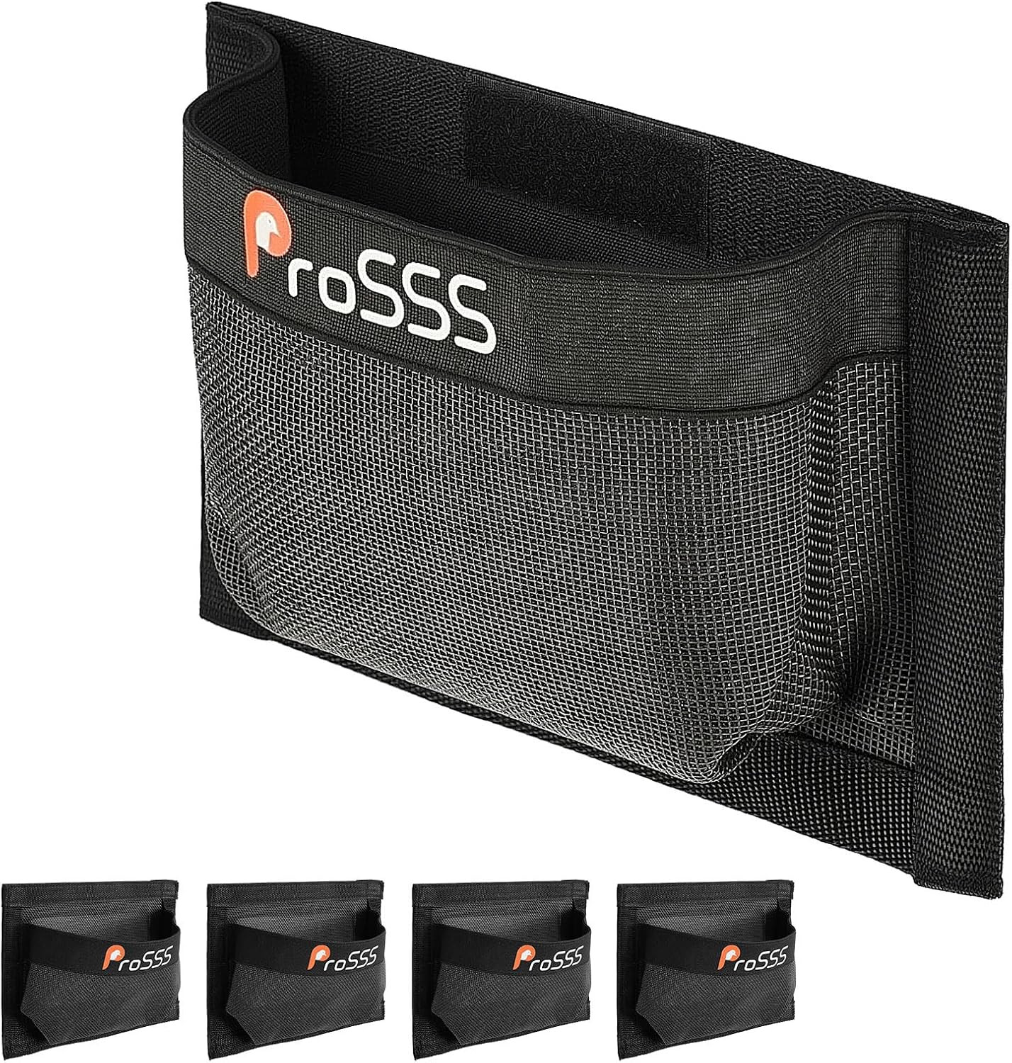 1PC Boat 10"*7" Self-Adhesive Storage Mesh Bag,Marine Organizer for Tools & Boat