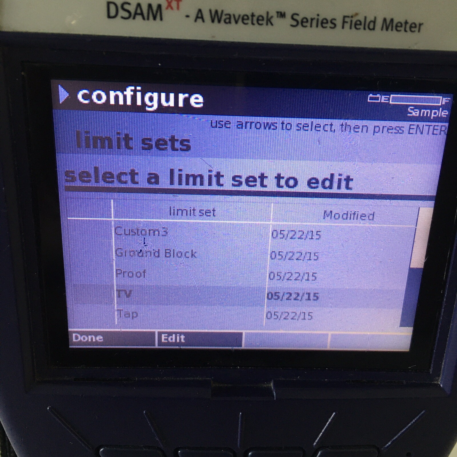 JDSU DSAM XT 2000 - A Wavetek Series Field Meter 2000 XT