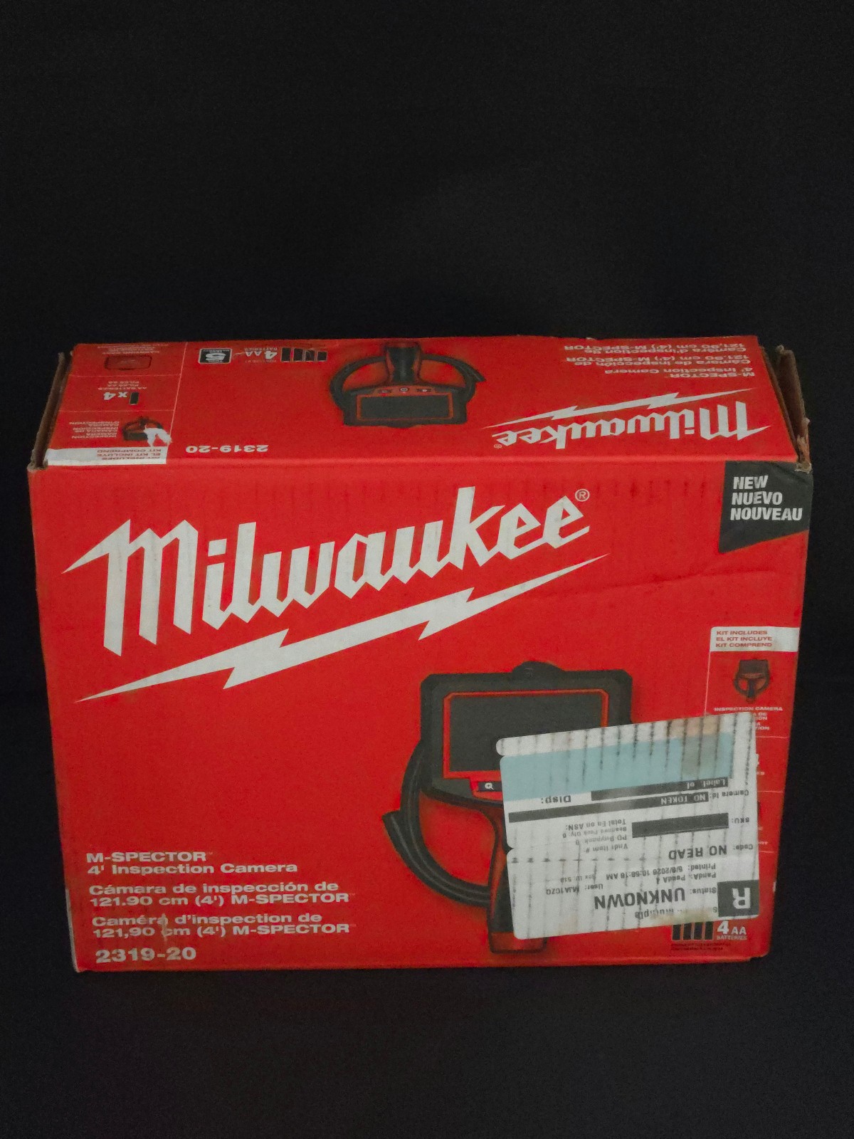 NEW Milwaukee 2319-20 6V M-Spector Cordless 4' Inspection Camera
