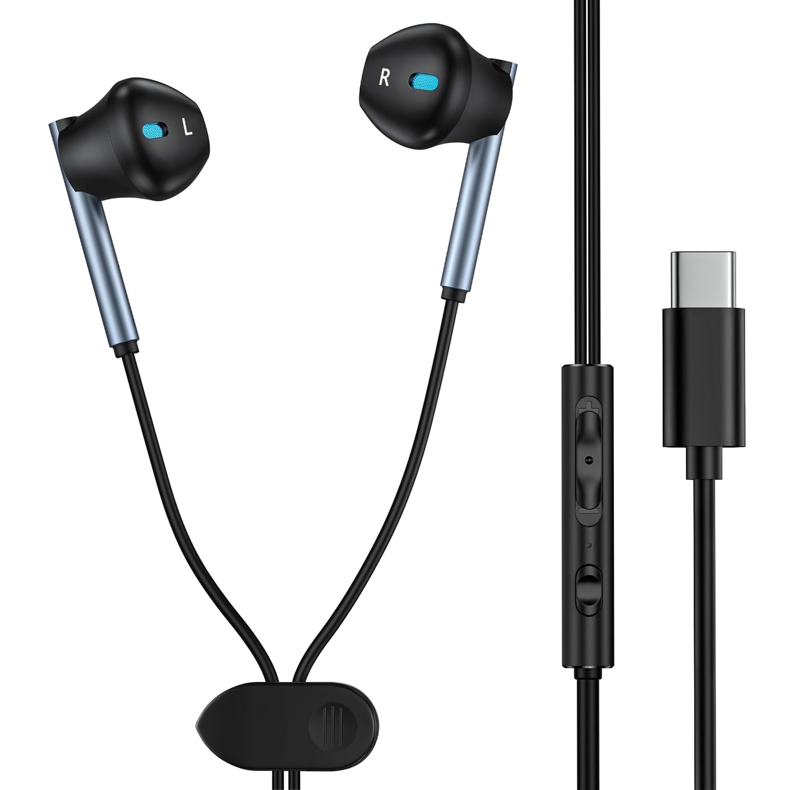 Samsung Headphones Wired USB C for Galaxy A17 A16 5G A35 S25 S24 Plus Ultra F...